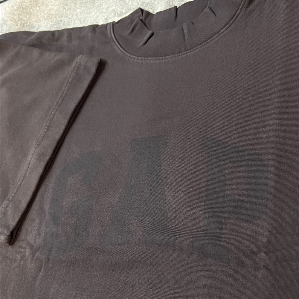 YZY GAP 78 CROP DOVE  N258 GREY
 ( OVERSIZED ) - Picture 3 of 12